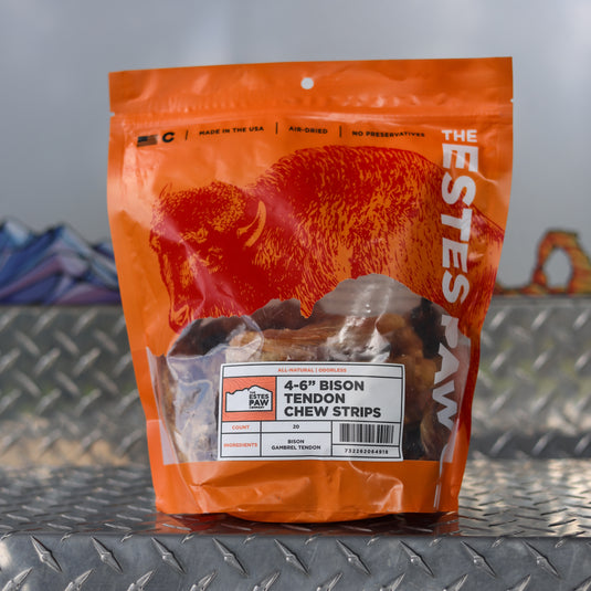 BISON TENDON CHEW STRIPS | CASE