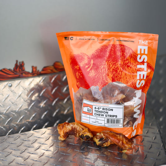 BISON TENDON CHEW STRIPS | CASE